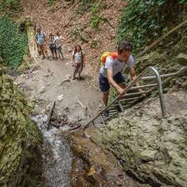 Aventura de caminhada em Ram Gorge
