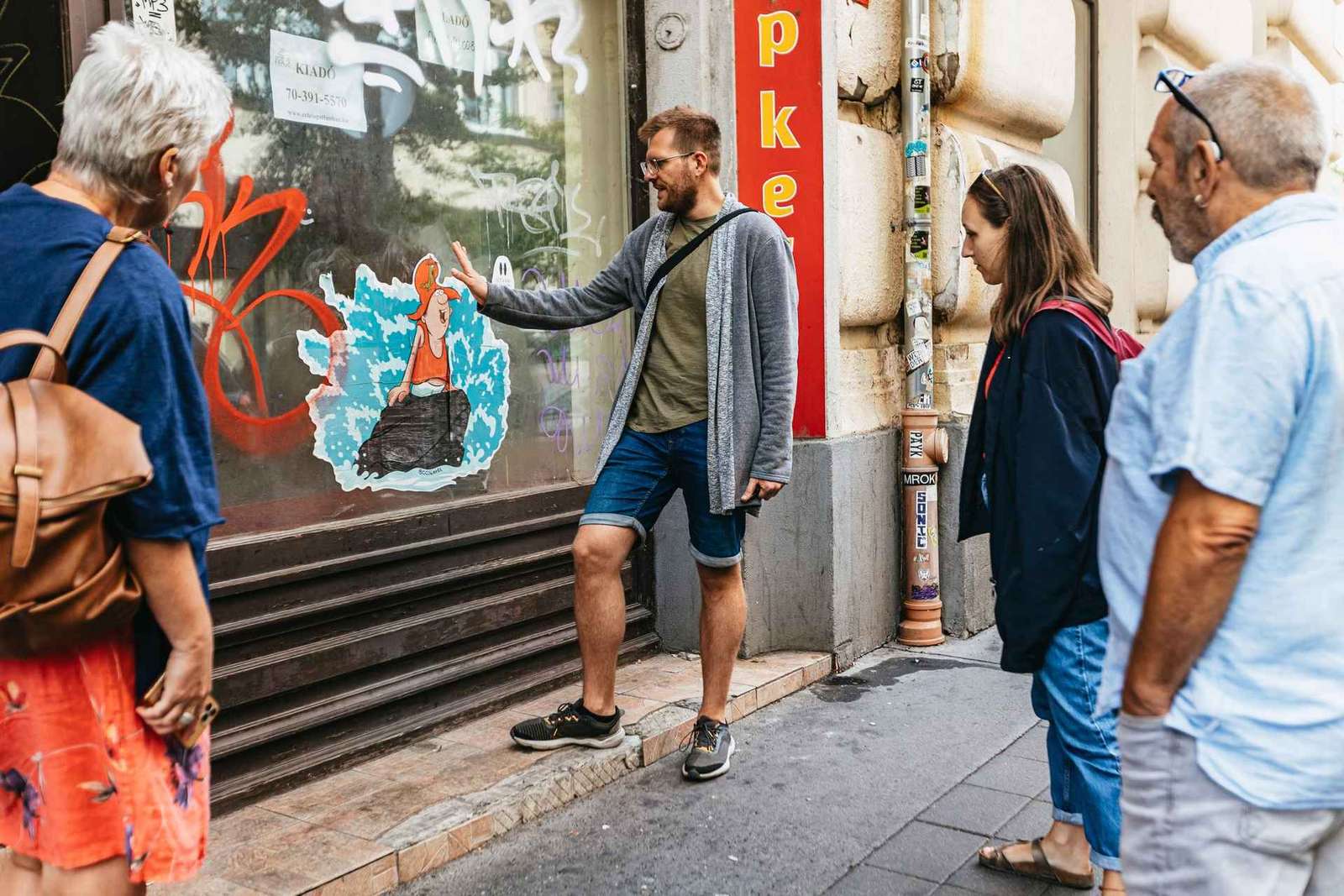 Budapeste: Arte de rua e movimentos subterrâneos: excursão a pé