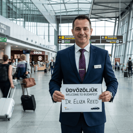 Traslado privado: do aeroporto de BUD para a cidade de Budapeste