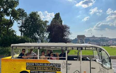 Budapeste: Passeio turístico particular eBeerBus