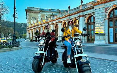 Budapeste: Monster Bike Roller Tour guiado na cidade