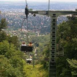 Budapeste: Ingresso e visita ao teleférico da Torre Elisabeth Lookout