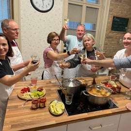 Budapeste: Aula de cozinha húngara com um chef profissional