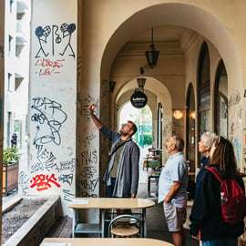 Budapeste: Arte de rua e movimentos subterrâneos: excursão a pé