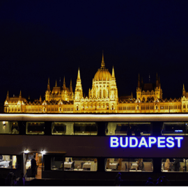 Budapeste: Cruzeiro turístico Taste of Europe