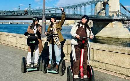 Buda e Peste em 2 horas: aventura de Segway