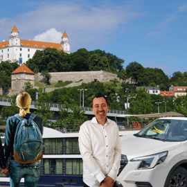 Budapeste: Traslado para Praga via a pitoresca Bratislava