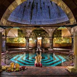 Budapeste: Rudas Spa Wellness and Dining Experience