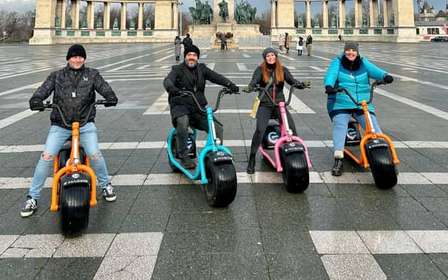 Budapeste: o aluguel oficial da Luna E-Scooter