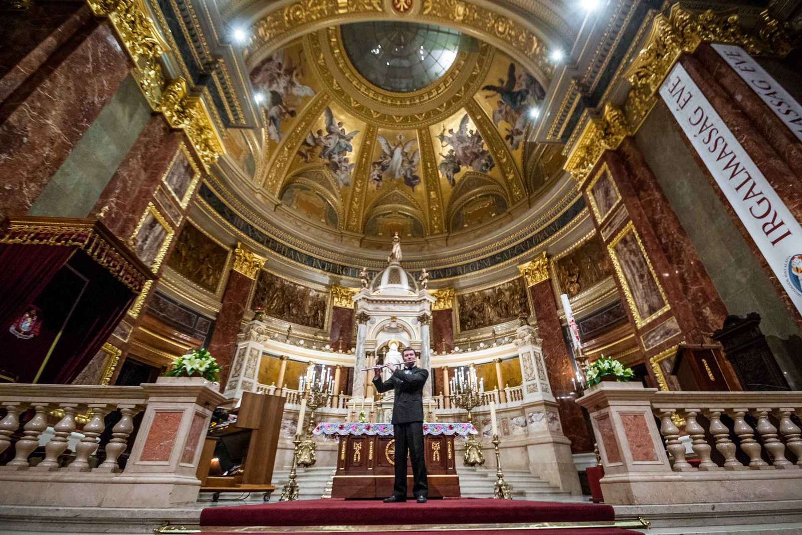 Budapeste: Concerto de órgão na Basílica de Santo Estêvão