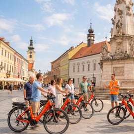 Budapeste: passeio histórico de bicicleta de 2,5 horas com guia local