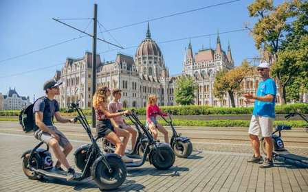 Budapeste: Passeio de E-Scooter MonsteRoller