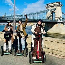 Buda e Peste em 2 horas: aventura de Segway
