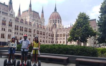 Budapeste: Tour de Segway guiado ao vivo pelo distrito do castelo