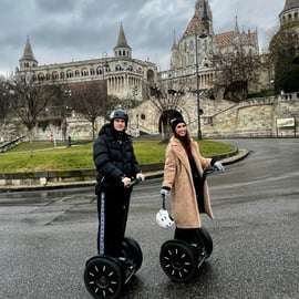 Buda e Peste em 2 horas: aventura de Segway