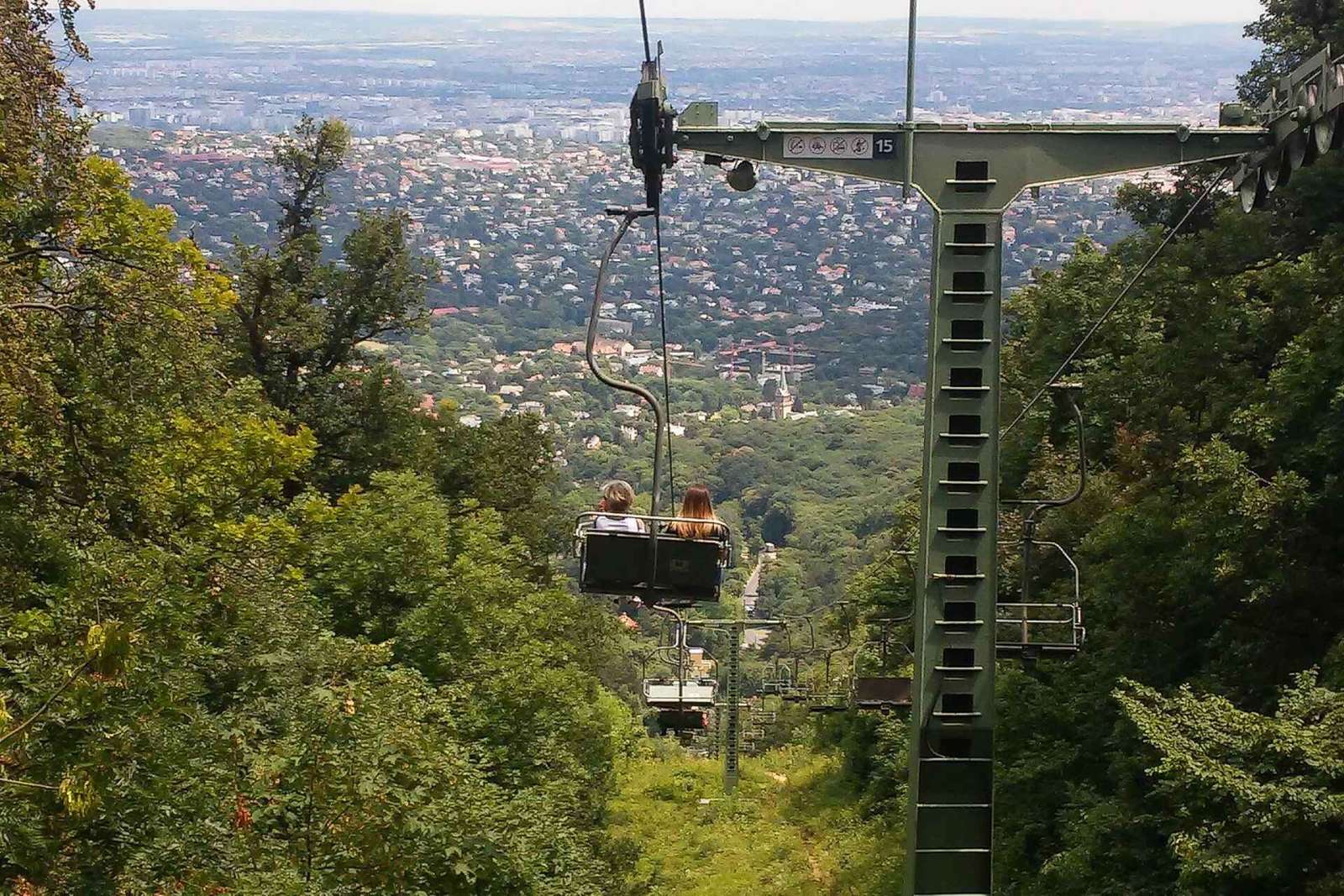 Budapeste: Ingresso e visita ao teleférico da Torre Elisabeth Lookout