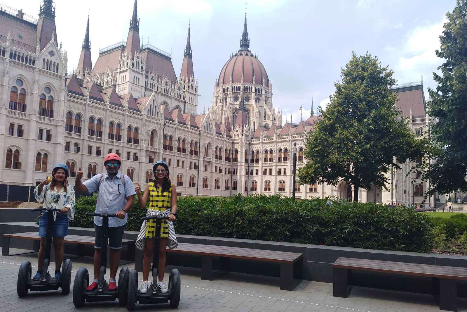 Budapeste: Tour de Segway guiado ao vivo pelo distrito do castelo