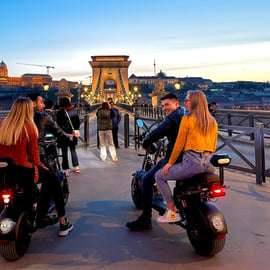 Budapeste: Monster Bike Roller Tour guiado na cidade