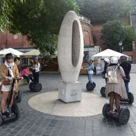 Budapeste: Tour de Segway guiado ao vivo pelo distrito do castelo