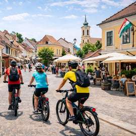 Passeio de E-Bike a Szentedre