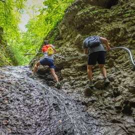 Aventura de caminhada em Ram Gorge