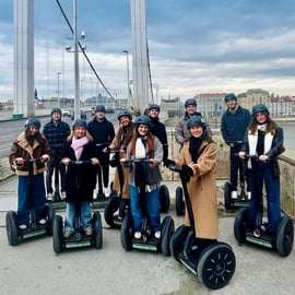 Buda e Peste em 2 horas: aventura de Segway