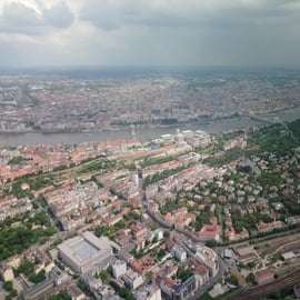 Voo panorâmico por Budapeste com Cessna C172