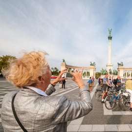 Budapeste: Tour guiado na cidade em bicicleta
