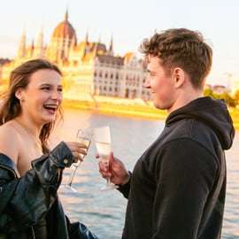 Budapeste: Cruzeiro no Rio Danúbio com Prosecco Ilimitado