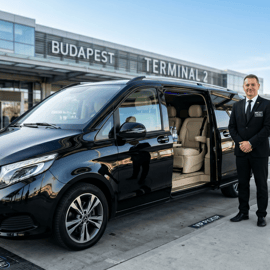 Traslado privado: do aeroporto de BUD para a cidade de Budapeste