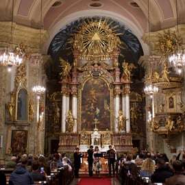Budapeste: Vivaldi, Mozart, Bach e muito mais na Igreja de Santa Ana