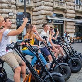 Budapeste: o aluguel oficial da Luna E-Scooter