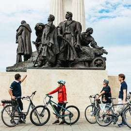 Budapeste: Tour guiado de E-Bike e Colina do Castelo