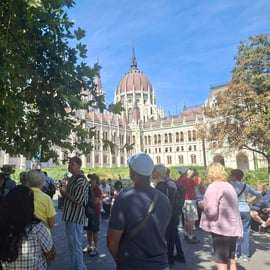 Budapeste: Excursão a Pé Guiada com Contador de Histórias Local