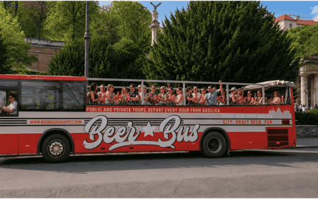 Budapeste: passeio turístico de autocarro com cerveja ilimitada
