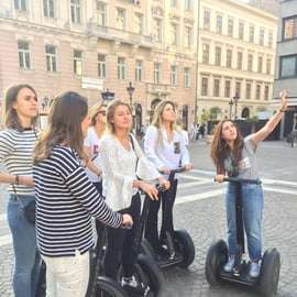 Budapeste: Tour de Segway guiado ao vivo pelo distrito do castelo