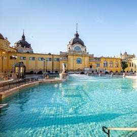 Budapeste: Termas Széchenyi – Entrada Fast Track com Armário