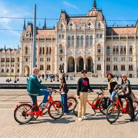 Budapeste: Passeio histórico essencial de bicicleta (1,5 horas)