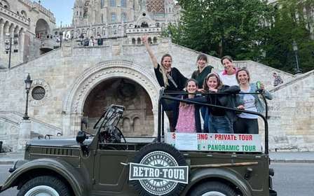 Budapeste: City tour particular com jipe russo