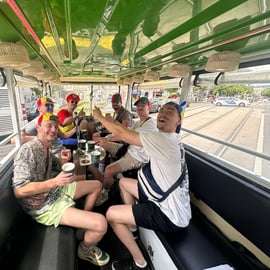 Budapeste: Passeio turístico particular eBeerBus