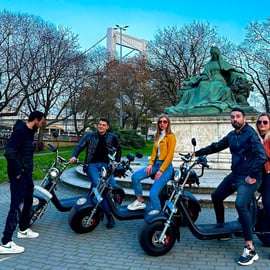 Budapeste: Monster Bike Roller Tour guiado na cidade