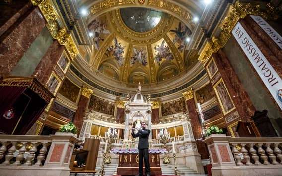 Budapeste: Concerto de órgão na Basílica de Santo Estêvão
