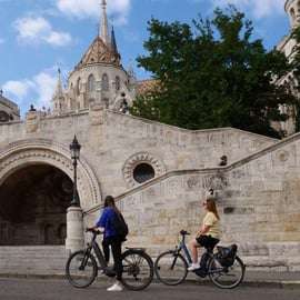 Budapeste: Passeio turístico guiado em E-Bike