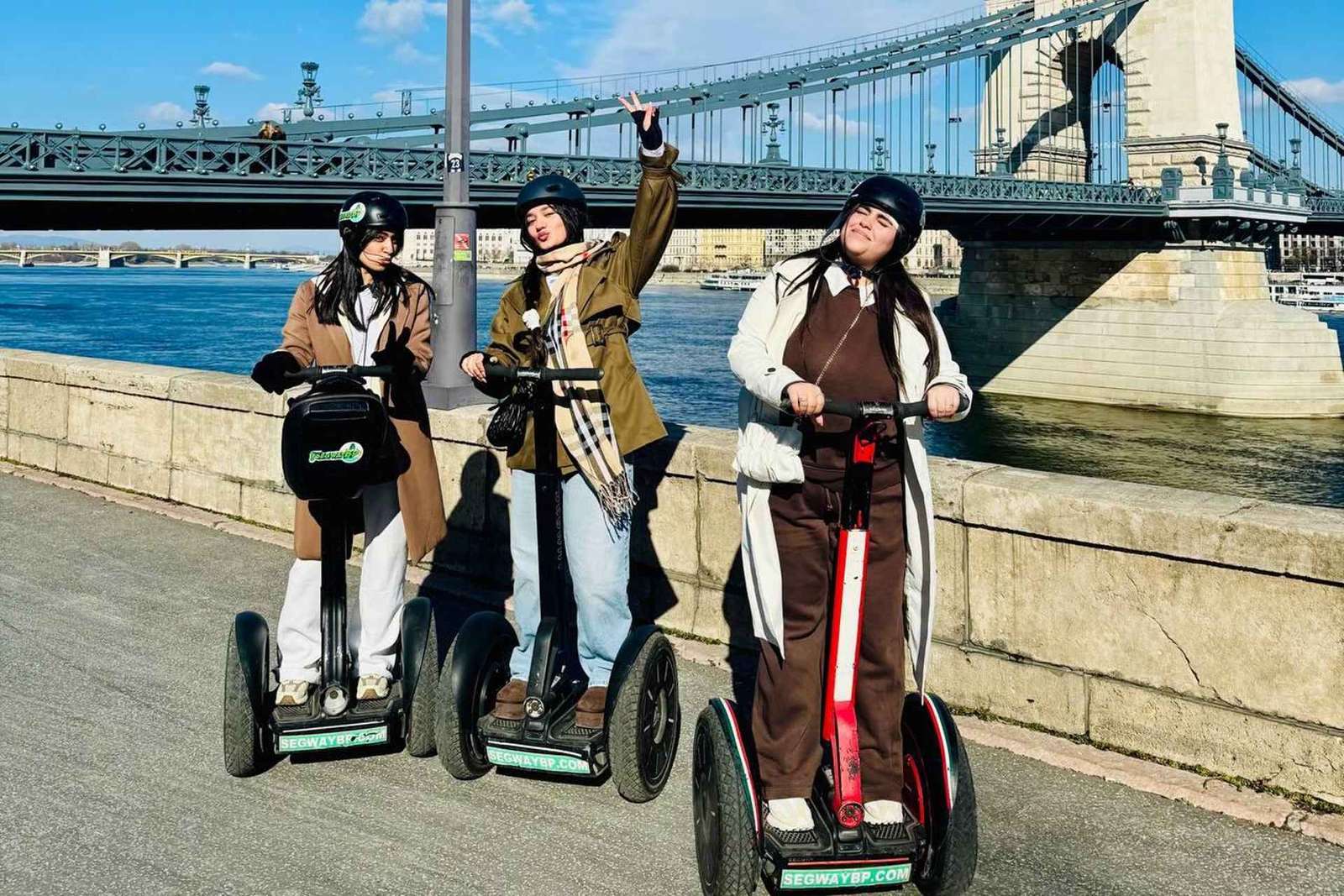 Buda e Peste em 2 horas: aventura de Segway