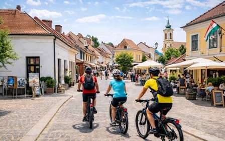 Passeio de E-Bike a Szentedre
