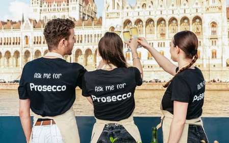 Budapeste: Cruzeiro turístico noturno com Prosecco ilimitado